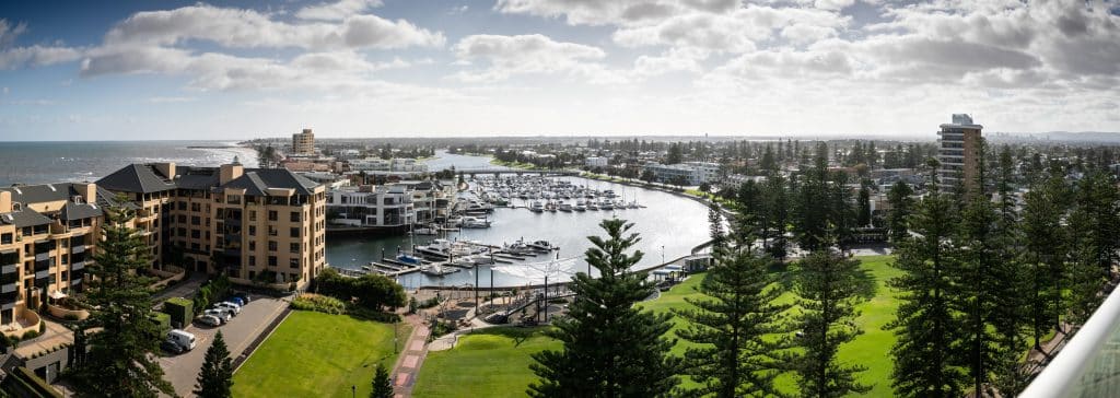 Marina Pier, Glenelg, South Australia. Fly Private to Adelaide