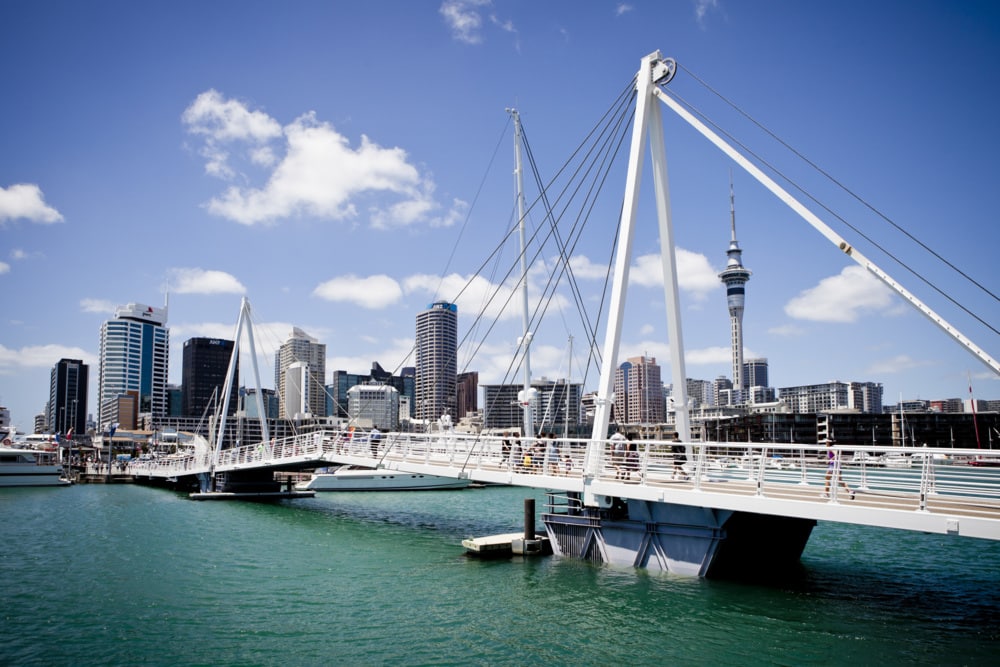 Waitemata Harbour. Fly Private to Auckland