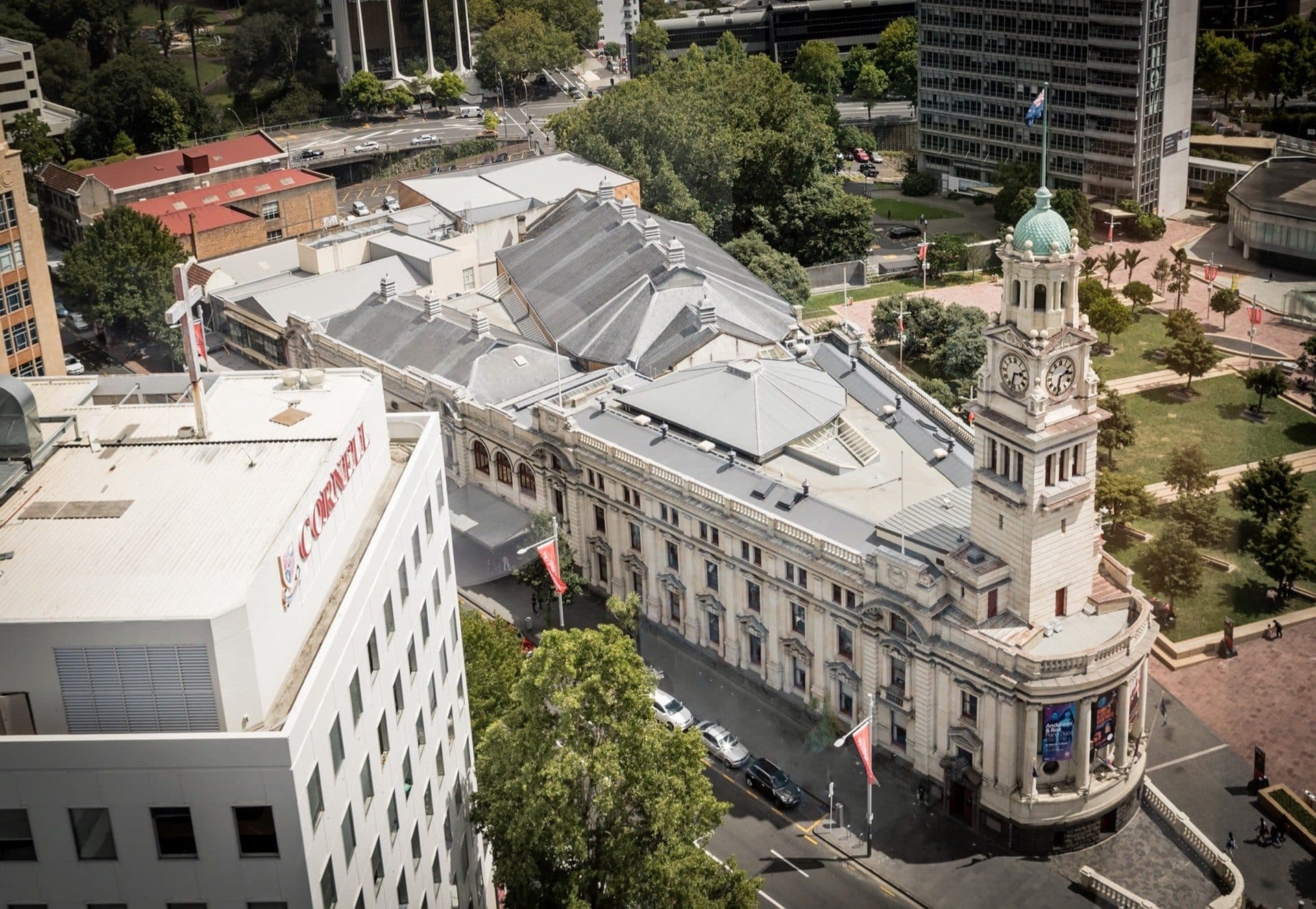 Auckland Town Hall. Fly Private to Auckland.