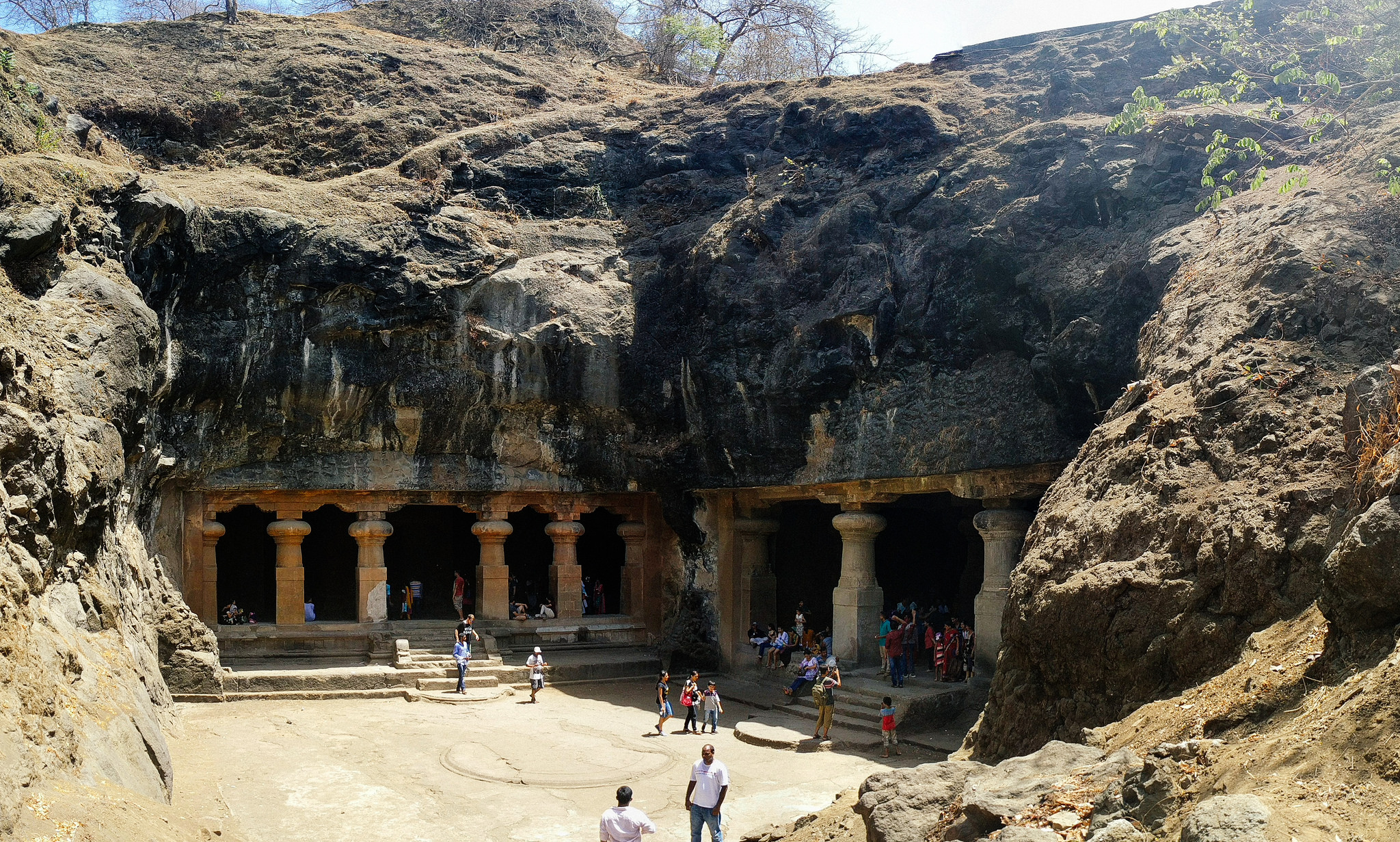 Elephanta Island. Fly Private to Mumbai.