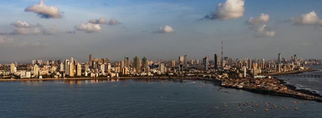 Mumbai Skyline. Fly Private to Mumbai