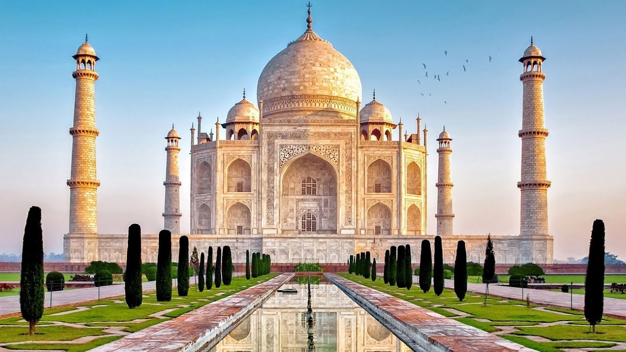 Taj Mahal. Fly Private to New Delhi.
