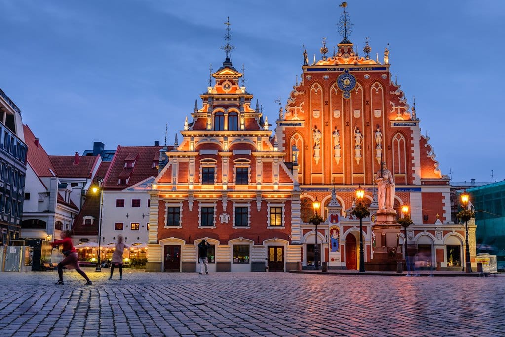Old Town. Fly Private to Riga