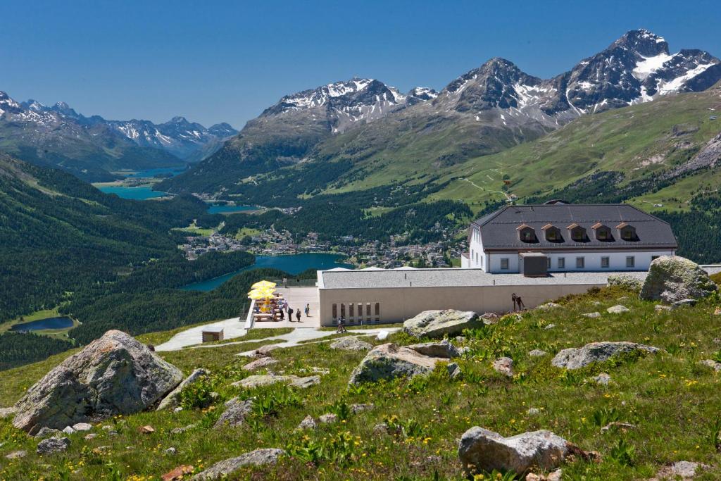 Muottas Muragl, Samedan, Switzerland. Fly Private to Samedan.