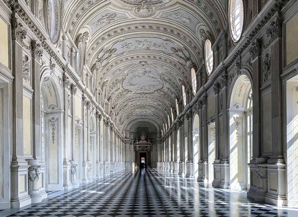 The Venaria Reale in Torino.