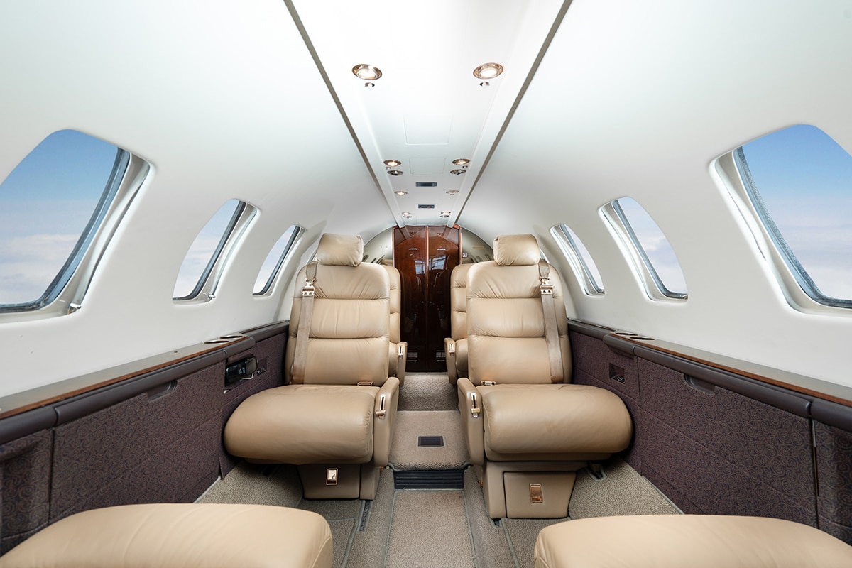 Citation Ultra Cabin Interior