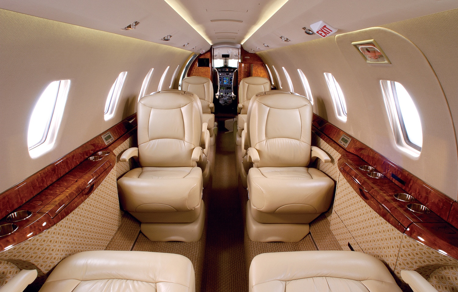 Citation X Interior