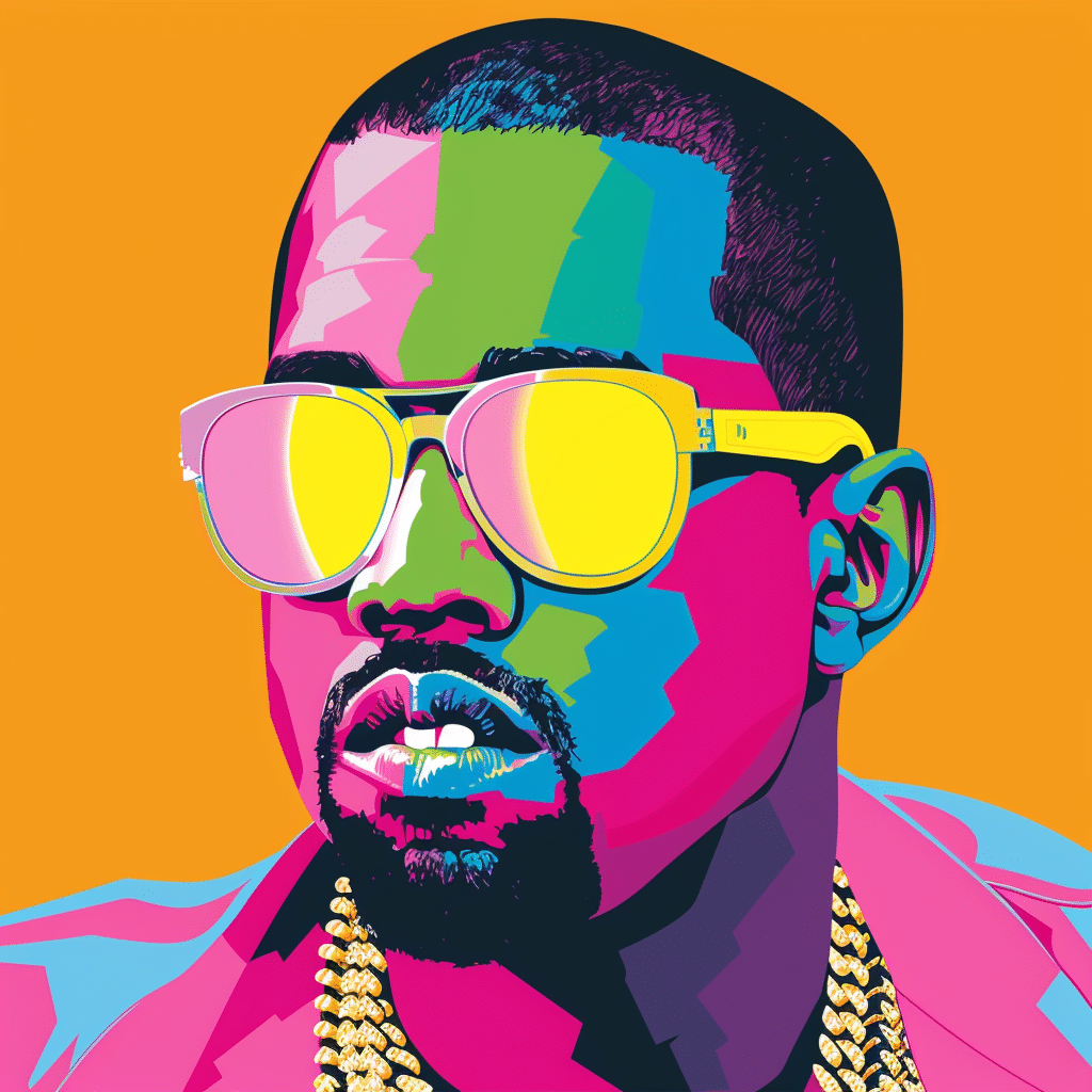 Kanye West Pop Art