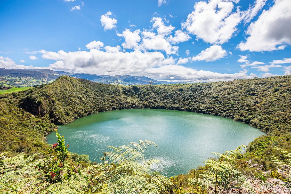 Lake Guatavita. Fly Private to Bogota.