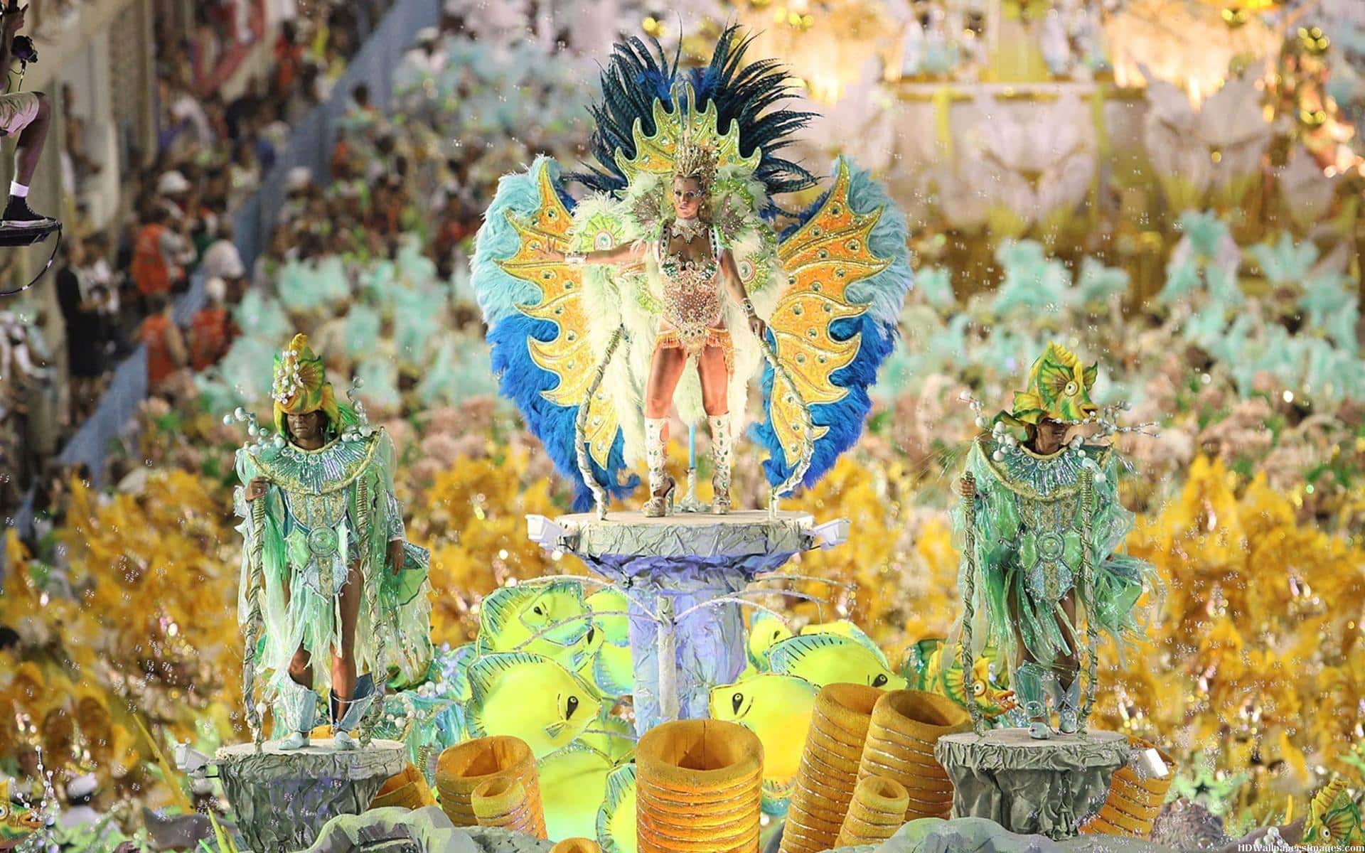 Carnival in Rio De Janeiro.