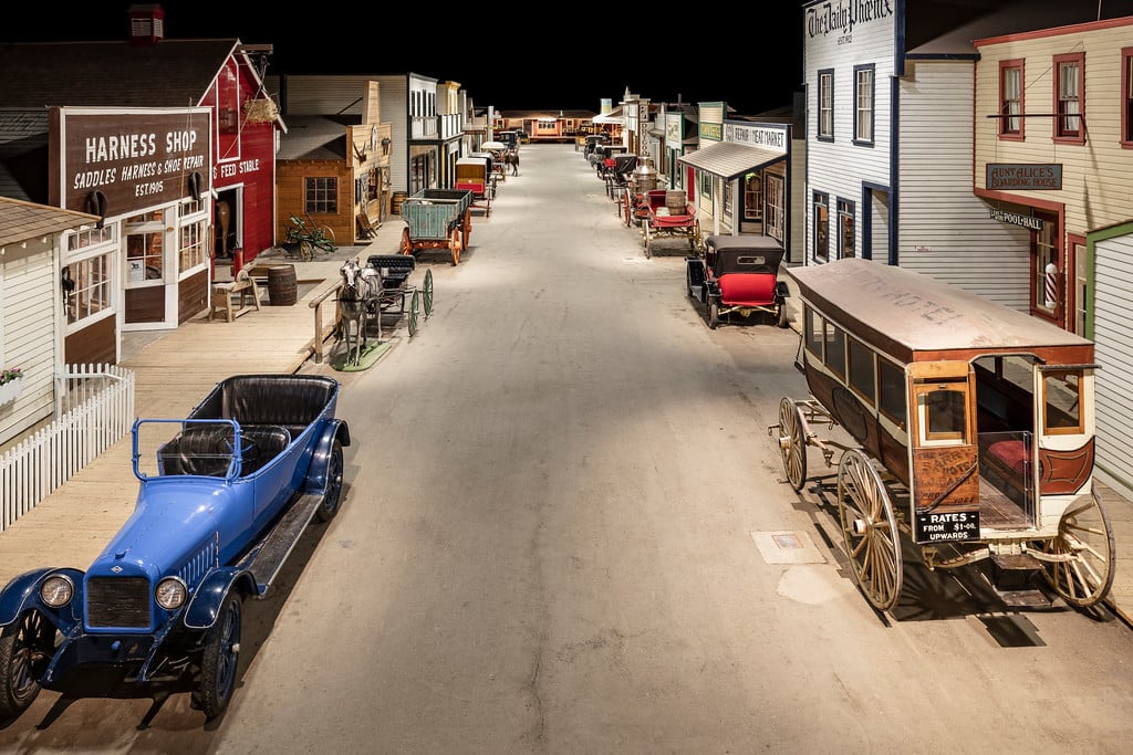 Western Development Museum. Fly Private Jet to Saskatoon.