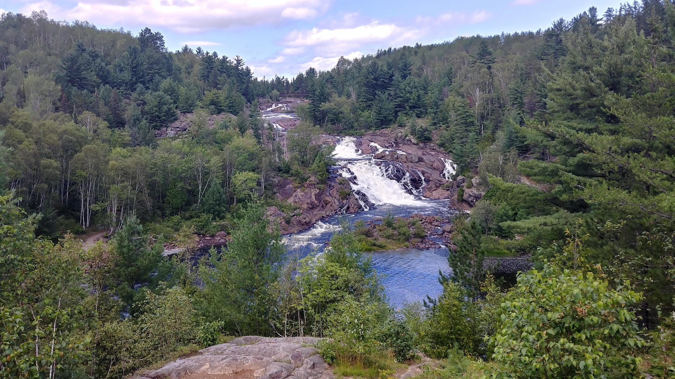 Onaping Falls. Fly Private Jet to Sudbury.