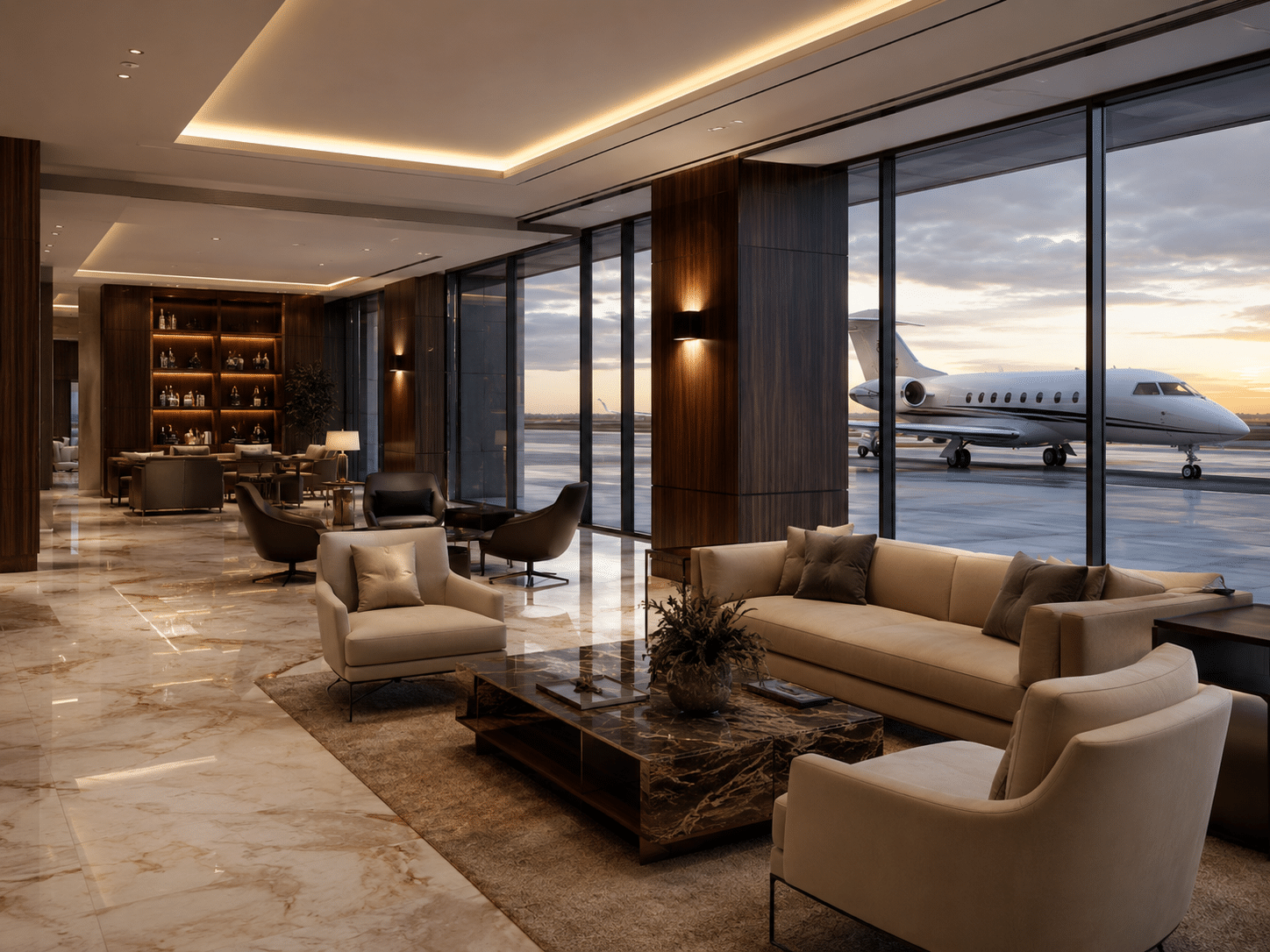 What Is a VIP FBO Used by Private Jets?